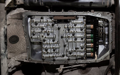 Mercedes Transmission Pan Check