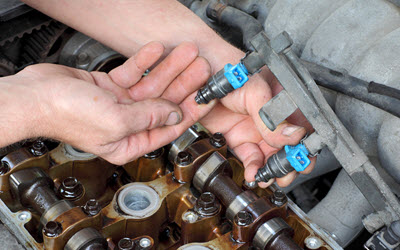 Saab Fuel Injector Inspection