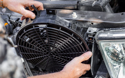 Volvo Cooling Fan Module Repair