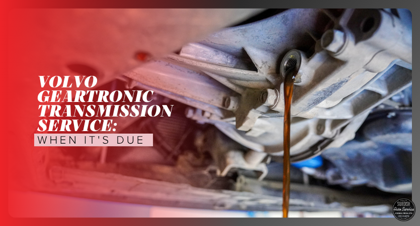 You are currently viewing Volvo Geartronic Transmission Service: When It’s Due