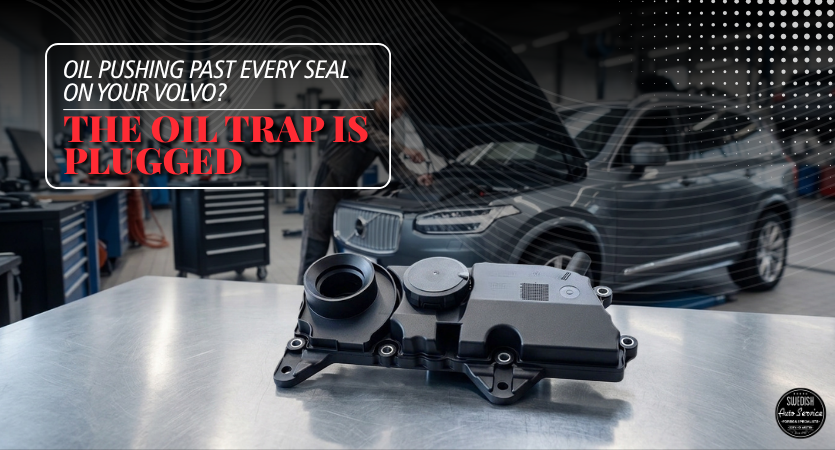 Read more about the article Oil Pushing Past Every Seal on Your Volvo? The Oil Trap Is Plugged